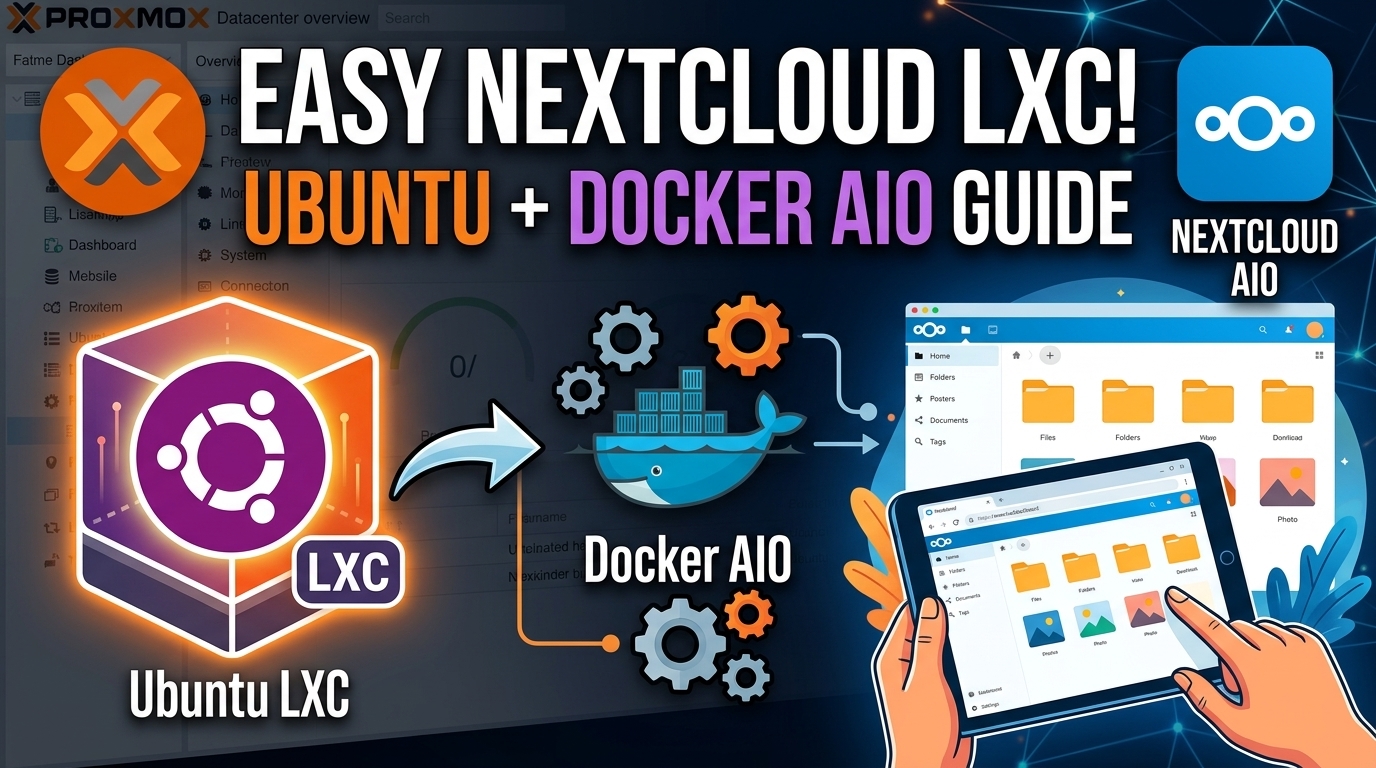 Nextcloud Proxmox Setup Guide Preview